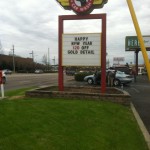 photo of turf in front of Cruisers Car Wash sign